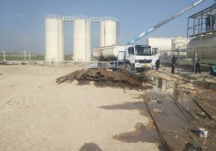 废机油提炼柴油设备伊拉克安装现场